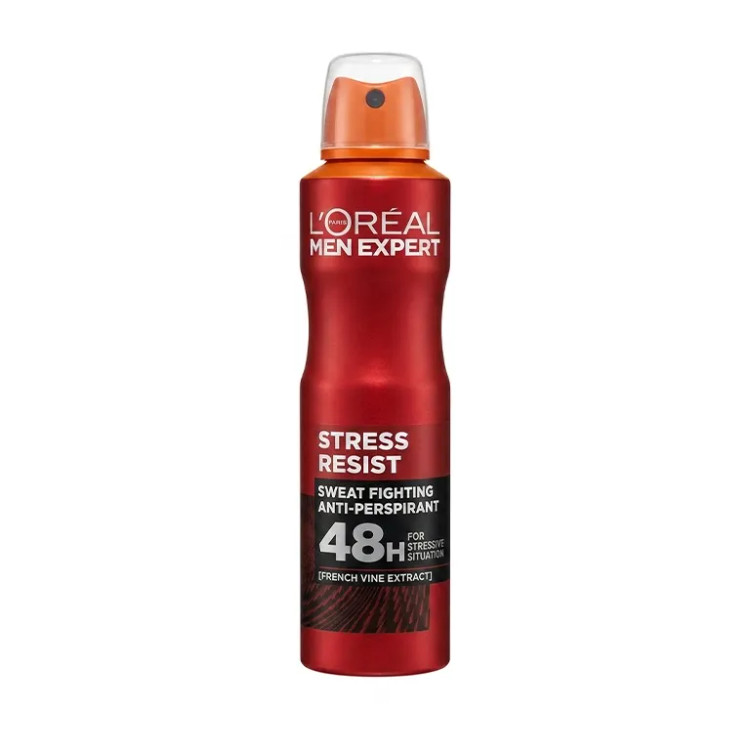 اسپری ضد تعریق اورال مردانه 250ml مدل Stress Reisist (اورجینال)