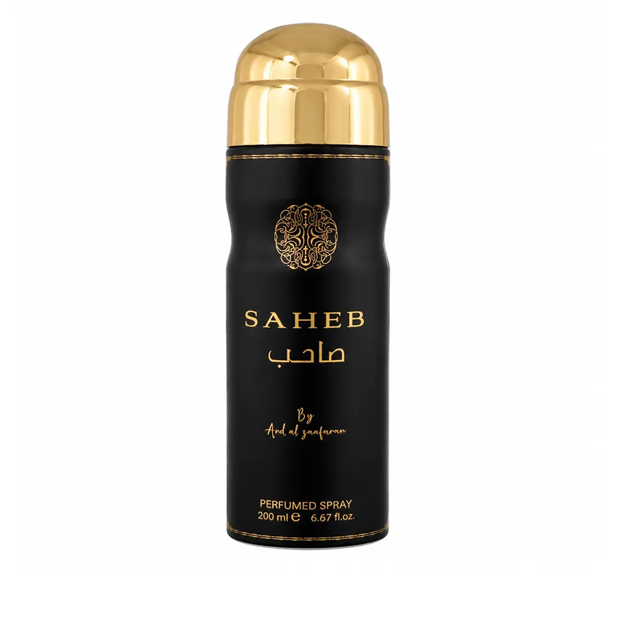 اسپری صاحب مشکی ارض الزعفران ۲۰۰ میل Ard Al Zaafaran Saheb Intense Spray (اورجینال)