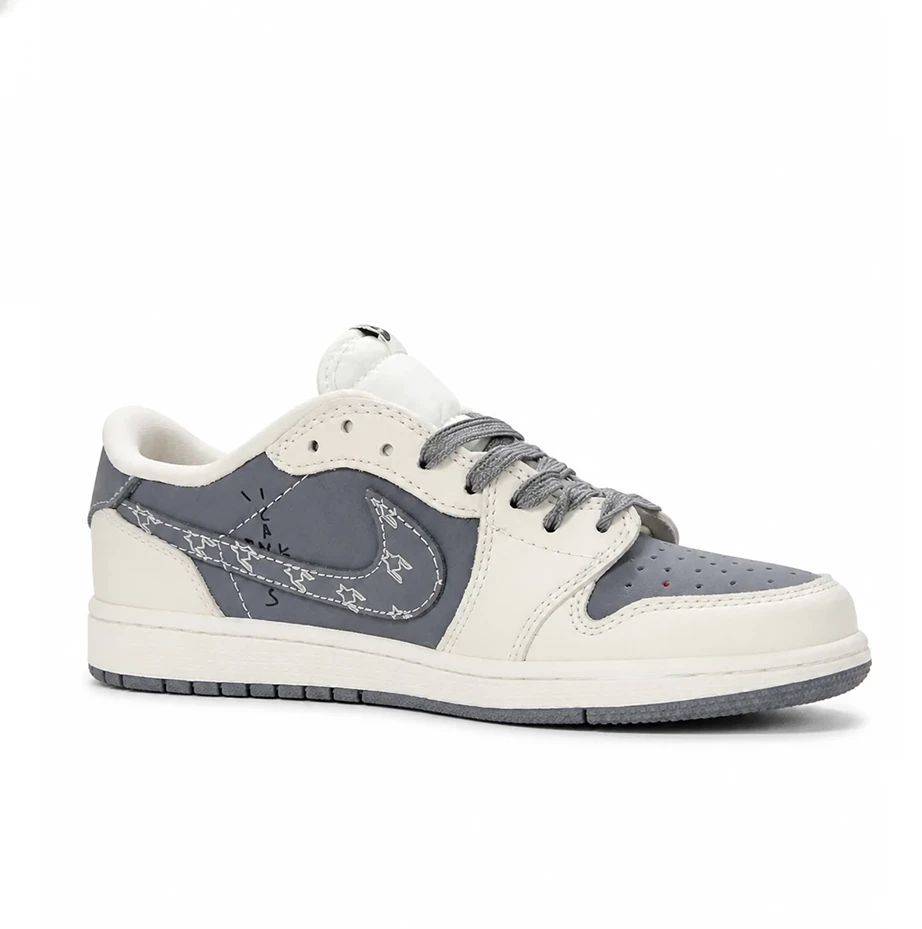 کفش وارداتی نایک ایر جردن1 طرح لیزر استیچ Nike Air Jordan1 Laser Stitch