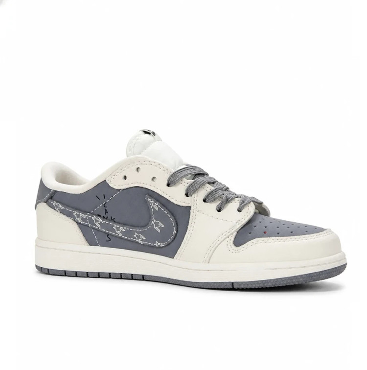 کفش وارداتی نایک ایر جردن1 طرح لیزر استیچ Nike Air Jordan1 Laser Stitch