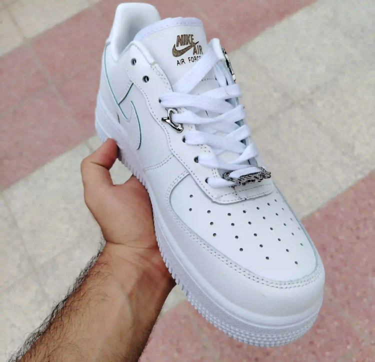 کفش وارداتی نایک ایرفورس مولتن متال Nike Air Force Molten Metal سفید