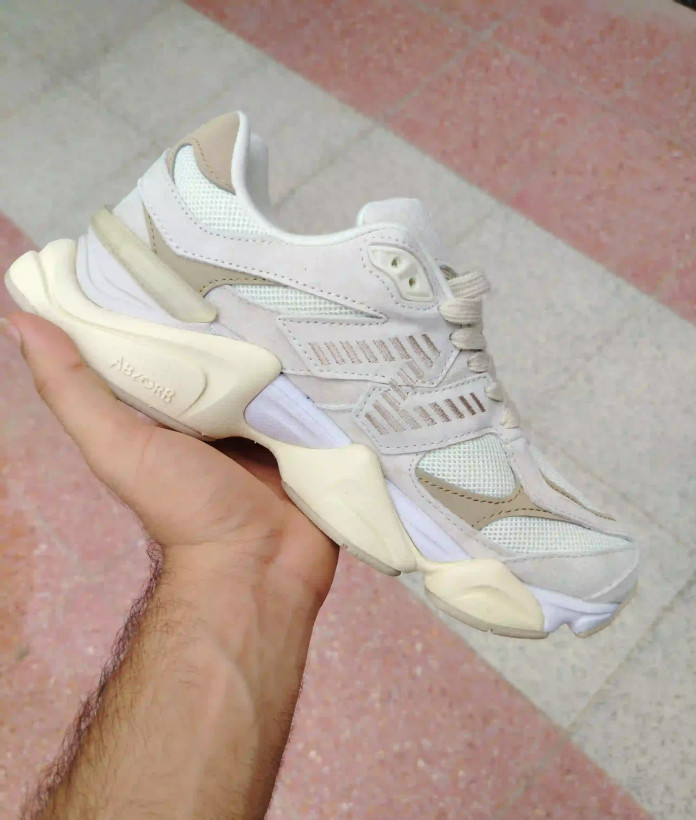 کفش وارداتی نیوبالانس 9060 ( New Balance 9060 ) کرم بژ