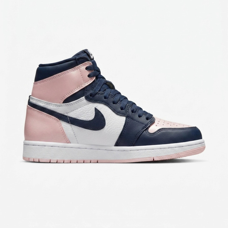 کفش وارداتی نایک ایر جردن 1 های تاپ Nike Air Jordan 1 High Top سفید صورتی