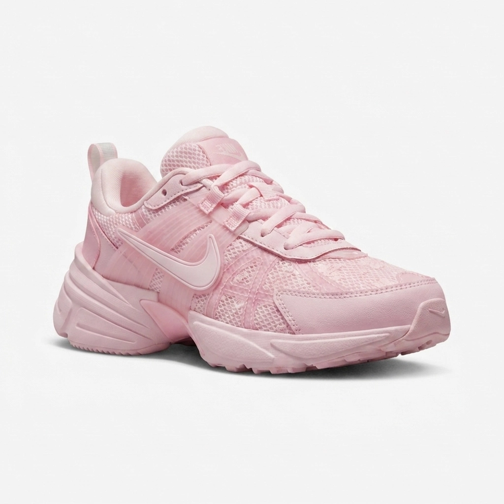 کفش وارداتی نایک وی تو کی Nike V2K صورتی جزئیات گل