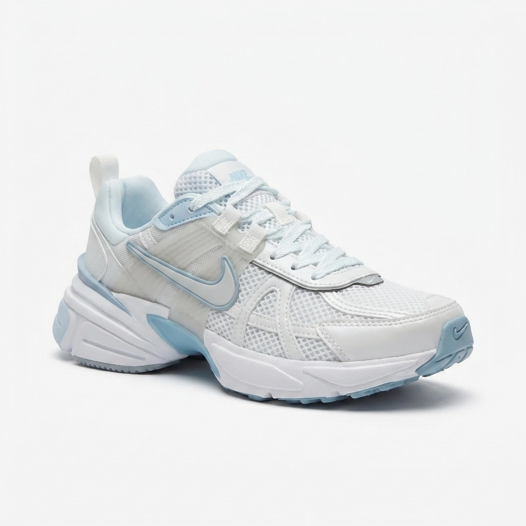 کفش وارداتی نایک وی تو کی Nike V2K آبی سفید