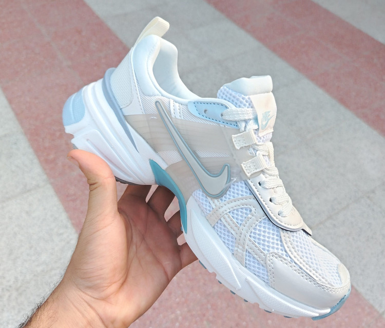 کفش وارداتی نایک وی تو کی Nike V2K آبی سفید