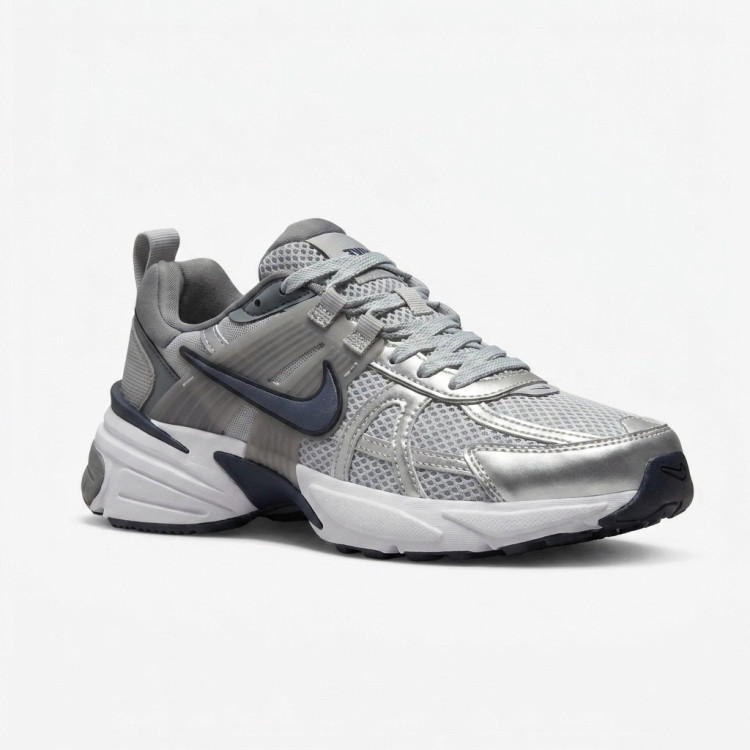 کفش وارداتی نایک وی تو کی Nike V2K نقره ای طوسی سرمه ای