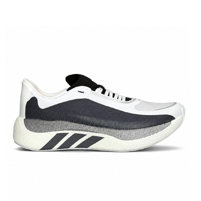 کفش کتانی وارداتی مردانه آدیداس مدل Adidas Hyperboost (سفید مشکی)