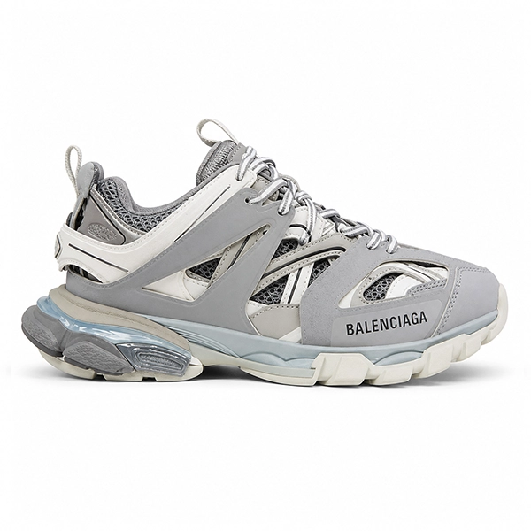 کفش کتانی وارداتی بالنسیاگا Balenciaga مدل اسپرت و لایف‌استایل (طوسی)