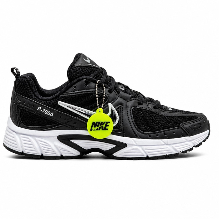 کفش کتانی وارداتی نایک Nike P-7000 (مشکی سفید)