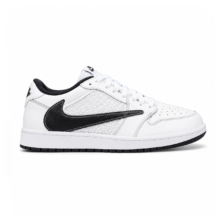 کفش کتانی وارداتی اسپرت مردانه نایکی ایر جردن لو Nike Air Jordan (سفید مشکی)