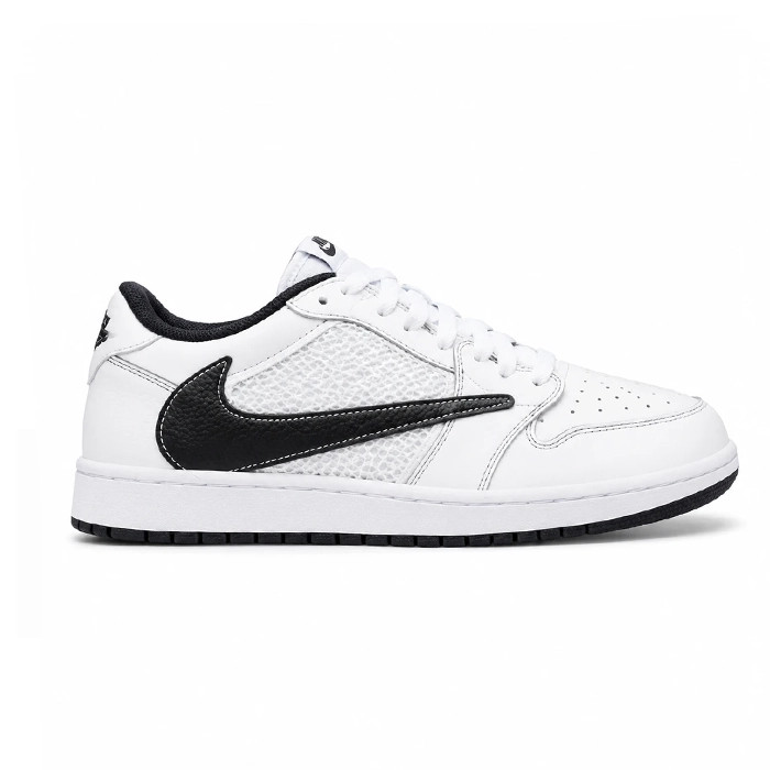 کفش کتانی وارداتی اسپرت مردانه نایکی ایر جردن لو Nike Air Jordan (سفید مشکی)