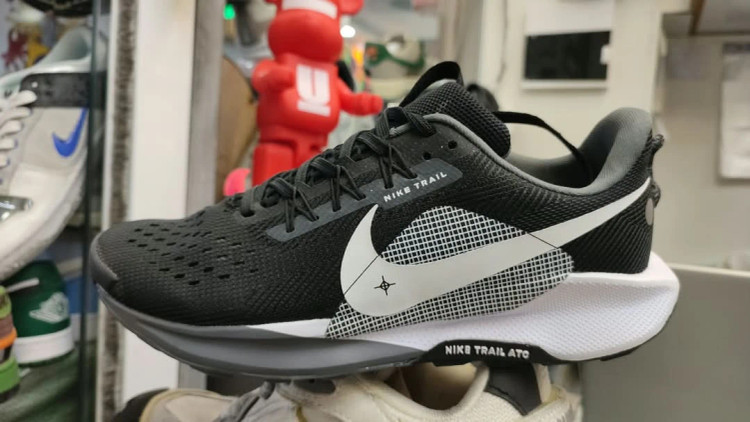 کفش کتانی وارداتی ورزشی رانینگ و تریل زنانه نایکی Nike Air Zoom Pegasus (مشکی سفید)