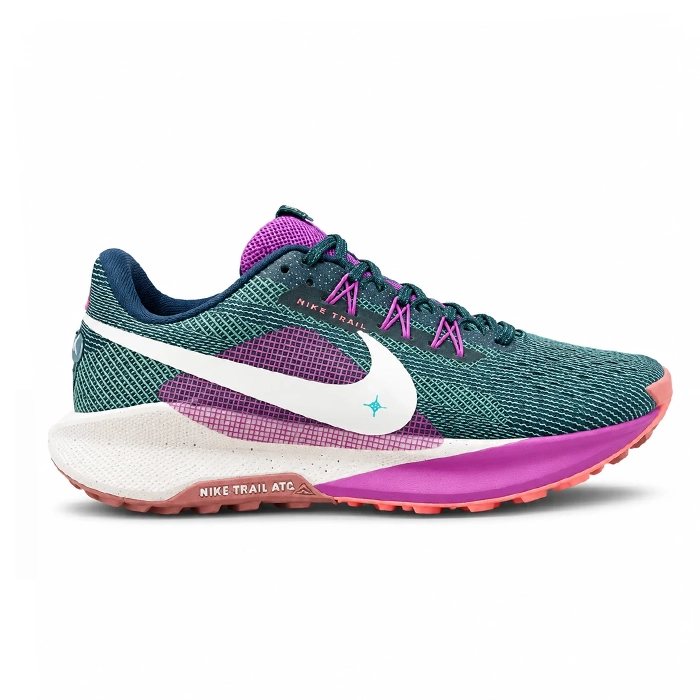 کفش کتانی وارداتی ورزشی رانینگ و تریل زنانه نایکی Nike Air Zoom Pegasus (سبز صورتی)