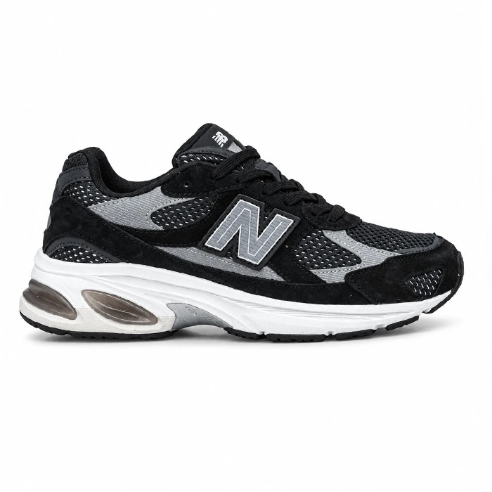 کفش کتانی وارداتی مردانه نیو بالانس New Balance1906R مناسب روزمره (مشکی سفید)