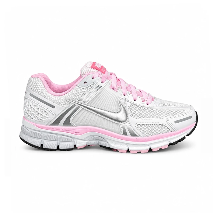 کفش وارداتی زنانه راحتی نایک زوم وومرو ۵ Nike Zoom Vomero 5 (سفید صورتی)